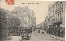 VERDUN  Rue De L'Hôtel De Ville - Verdun