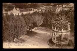 ALGERIE - BLIDA - PLACE D'ARMES - VUE PRISE A VOL D'OISEAU - Blida