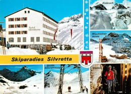 13231269 Silvretta Skiparadies Eisbruch Stollen Wiesbadener-Huette Silvretta - Other & Unclassified