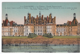 Chambord - Le Château - Façade Septentrionale - Chambord