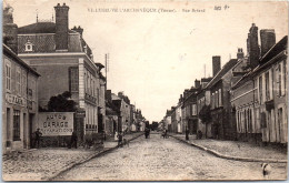 89 VILLENEUVE L'ARCHEVEQUE - Vue De La Rue Breard  - Villeneuve-l'Archevêque