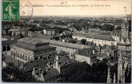 45 ORLEANS - Vue De La Salle Des Fetes Depuis La Cathedrale  - Orleans