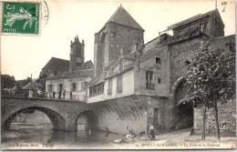 77 MORET SUR LOING - Le Pont Et La Poterne  - Moret Sur Loing