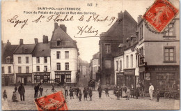 62 SAINT POL SUR TERNOISE - La Place & Rue Des Carmes  - Saint Pol Sur Ternoise