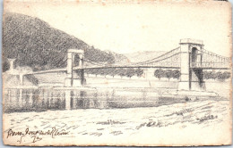 69 Pont Sur Le Rhone (dessin Original Sur Carte Postale) - Altri & Non Classificati