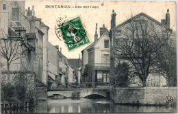 45 MONTARGIS - Vue Partielle Rue Sur L'eau - Montargis