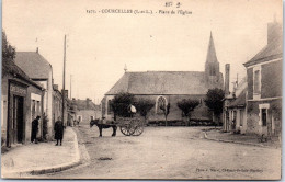 37 COURCELLES - La Place De L'eglise. - Autres & Non Classés