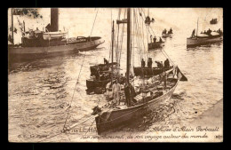 BATEAUX - VOILIER  - FIRECREST - ARRIVEE D'ALAIN GERBAULT AU HAVRE - Sailing Vessels