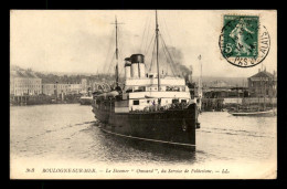 BATEAUX - PAQUEBOT - ONWARD  - SERVICE BOULOGNE-SUR-MER-FOLKESTONE - Steamers