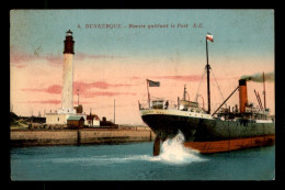 BATEAUX - CARGO  - STANLEY HALL - DUNKERQUE - CARTE COLORISEE - Commercio