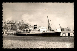 BATEAUX - PAQUEBOT - EL MANSOUR - PORT D'ALGER - Dampfer