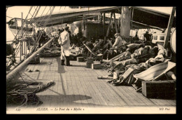 BATEAUX - PAQUEBOT - MYTHO  - LE PONT - TRANSPORT DE L'ETAT - ALGER - Dampfer