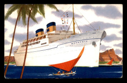 BATEAUX - PAQUEBOT - MATSONIA - ATSON LINES LUXURY LINER - Paquebots