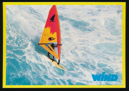 Carton 10.5 X 15 Sport Planche à Voile Wind Magazine Mike Waltze Photographe Arnaud De Rosnay - Voile