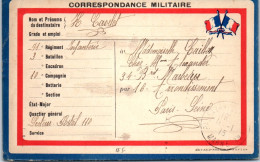 MILITARIA - Carte De Correspondance Militaire  - Otros & Sin Clasificación