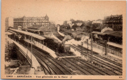 92 ASNIERES - Vue Generale De La Gare (train) - Asnieres Sur Seine