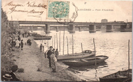 92 ASNIERES - Vue Du Pont Depuis Les Berges  - Asnieres Sur Seine