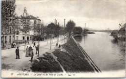92 ASNIERES - Le Quai Vu Du Pont De Clichy  - Asnieres Sur Seine