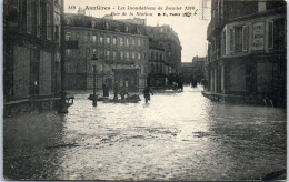 92 ASNIERES - Rue De La Station - Crue De 1910 - Asnieres Sur Seine