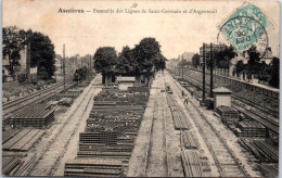 92 ASNIERES - Les Lignes De Saint Germain & Argenteuil  - Asnieres Sur Seine
