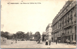 92 ASNIERES - La Place De L'hotel De Ville - Asnieres Sur Seine