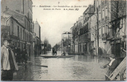 92 ASNIERES - Avenue De Paris Crue De 1910 - Asnieres Sur Seine
