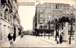 92 BOIS COLOMBES - Place De La Republique Rue Aubepines  - Andere & Zonder Classificatie