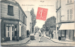 92 BOIS COLOMBES - La Rue Des Chambards  - Autres & Non Classés