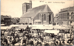 80 AULT - Le Marche & L'eglise. - Ault