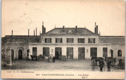 36 CHATEAUROUX - La Facade De La Gare. - Chateauroux