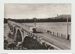 VIDOR (TV):  IL  PONTE  SUL  PIAVE  -  PICCOLE  TRACCE  DI  INCOLLAGGIO  RETRO  -  FOTO  -  FG - Bruggen