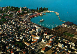 13219337 Romanshorn TG Fliegeraufnahme Seepartie Bodensee Romanshorn TG - Other & Unclassified