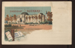 CHROMOS - EXPOSITION UNIVERSELLE PARIS 1900 -  CHOCOLAT SUCHARD - Suchard