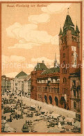 13218519 Basel BS Marktplatz Mit Rathaus Basel BS - Altri & Non Classificati