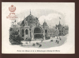 CHROMOS - EXPOSITION UNIVERSELLE DE 1900 - CHOCOLAT LOMBART, 75 AVENUE DE CHOISY, PARIS - - Lombart