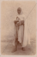 1891 Photo Afrique Algérie Enfant Mon Ordonnance Souvenir Mission Géodésique Militaire Capitaine Boulard - Gentil - Old (before 1900)