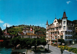 13218227 Weggis Vierwaldstaettersee Hotel Gotthard Fam. Nanzer-Ambuehl Weggis Vi - Sonstige & Ohne Zuordnung