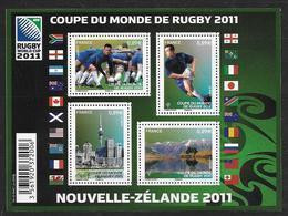 France 2011 Bloc Feuillet N° F4576 Neuf Coupe Du Monde De Rugby à La Faciale - Nuevos