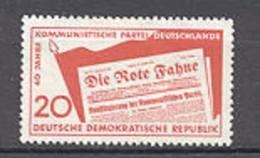 DDR    387  * *  TB    - Unused Stamps