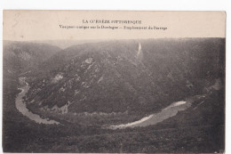 Vue Panoramique Sur La Dordogne - Emplacement Du Barrage - Andere & Zonder Classificatie