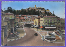 Carte Postale 04. Sisteron La Nouvelle Route Et La Citadelle   Très Beau Plan - Sisteron