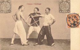 China, Sport De Combat * CPA * Chinese Challenge * Luttes * Chine Lutte Jiu Jitsu - Autres & Non Classés
