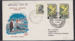 AAT Anare 1969-1970 Ca Casey  13 FEB 1970 (59774) - Cartas & Documentos