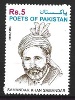 PAKISTAN. N°1064 De 2002. Poète Samandar. - Ecrivains