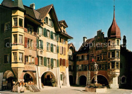 13211189 Biel Bienne Kunsthaus Brunnen Musee Des Arts Fontaine Biel Bienne - Autres & Non Classés