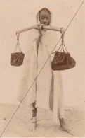 1891 Photo Afrique Algérie Enfant Un Porteur D'eau Souvenir Mission Géodésique Militaire Capitaine Boulard - Gentil - Oud (voor 1900)