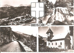BRISON (74) Souvenir De BRISON - Carte Multivues - Blason  CPSM GF - Other & Unclassified