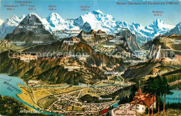 13205417 Berner Oberland Mit Harderkulm Und Interlaken Brienzer See Und Thuner S - Altri & Non Classificati