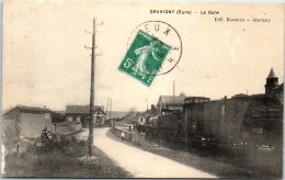 27 GRAVIGNY - La Gare.  - Andere & Zonder Classificatie