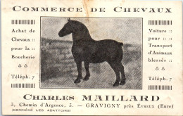 27 GRAVIGNY - Commerce De Chevaux Ch Maillard  - Andere & Zonder Classificatie